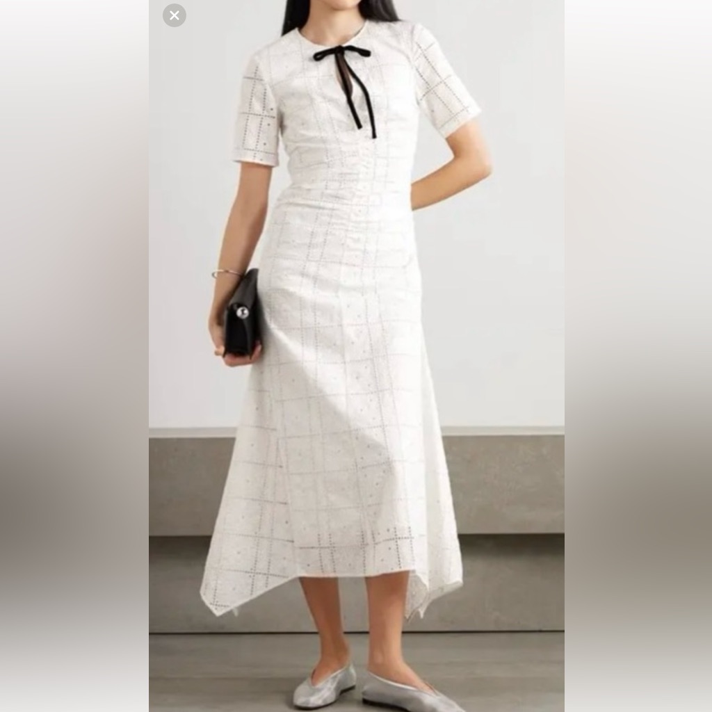 Nwta Ganni Midi Dress Size 36